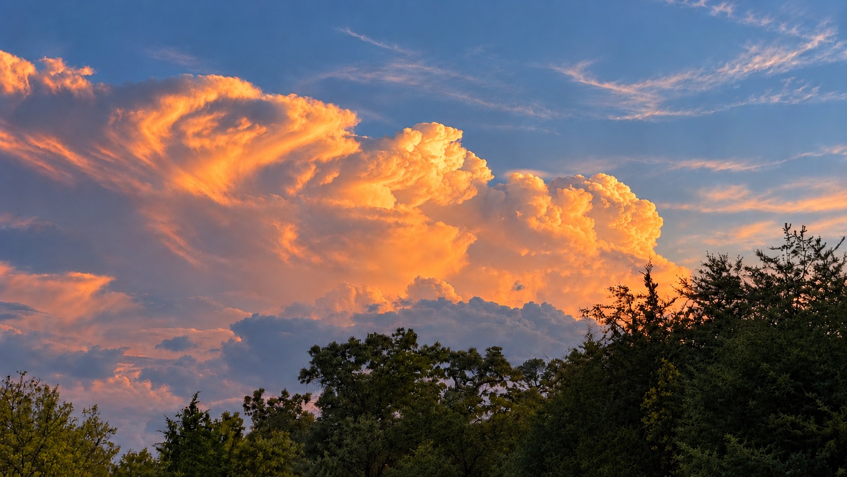 Sunlit Clouds