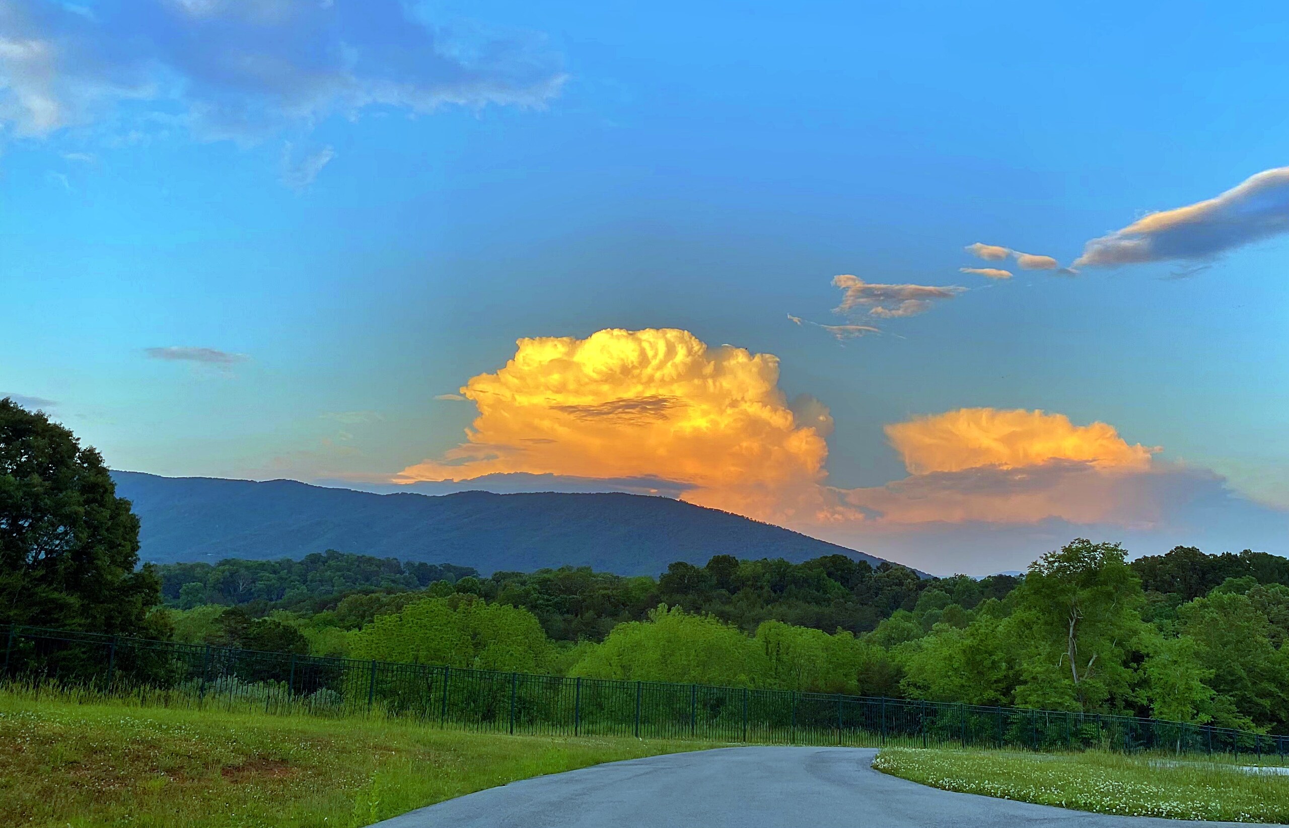 Orange Clouds
